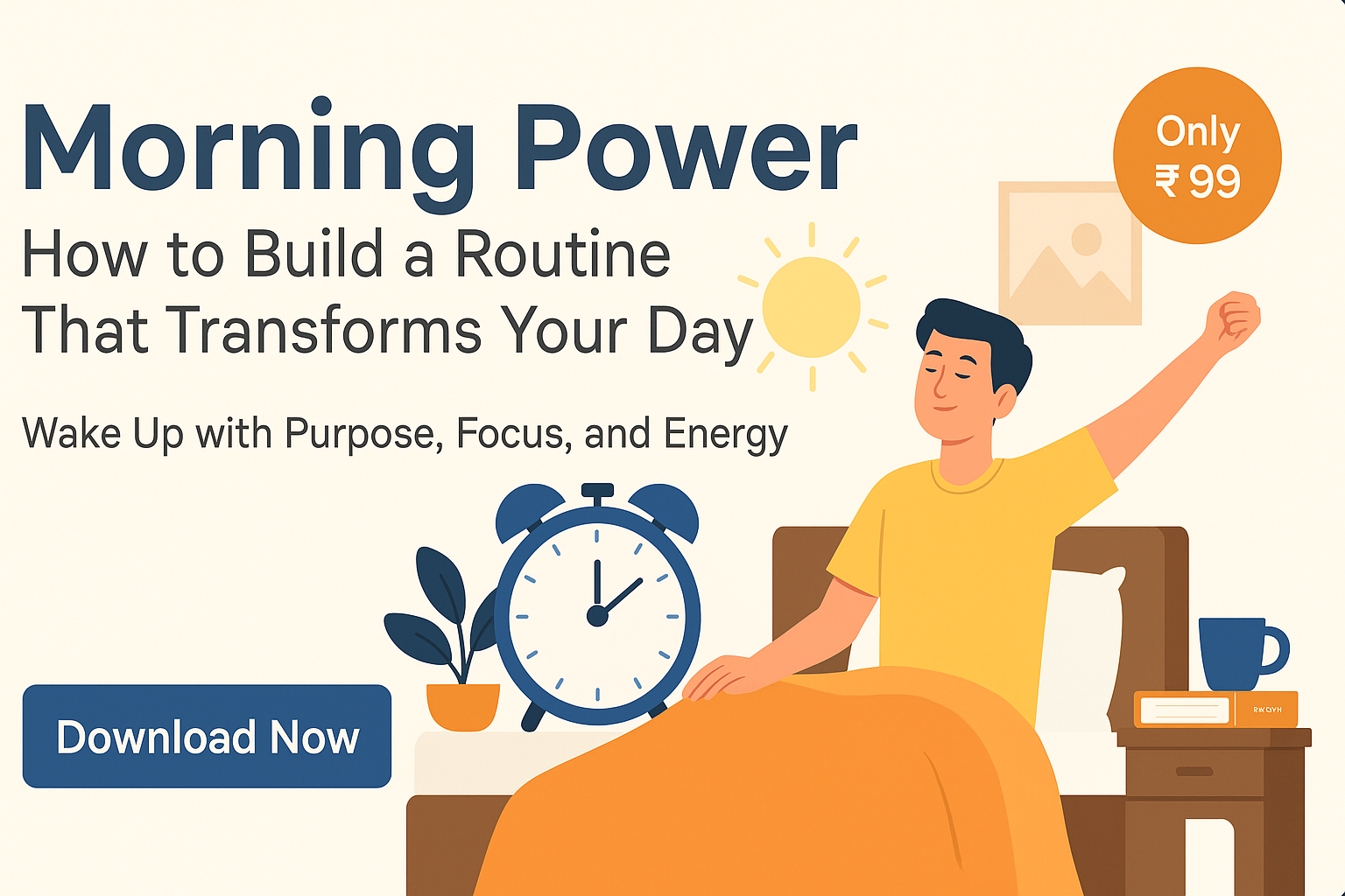 ( E-Book ) How to Build a Routine That Transforms Your Day
